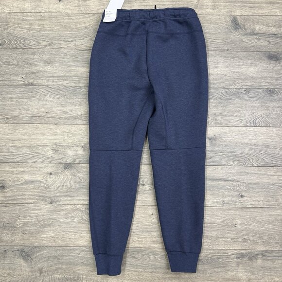 Nike Tech Fleece Slim Fit Jogger Sweatpants Size 2XL Mens Obsidian Heather Black - Picture 8 of 14